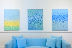 Color Field Water Lilies 110 x 80 en internet