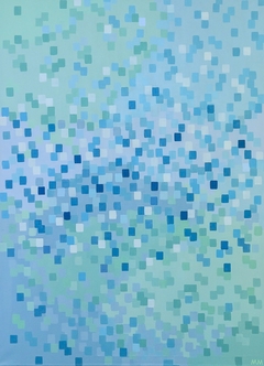 Color Field Water Lilies 110 x 80