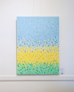 Color field Sunflower 110 x 80 - comprar online