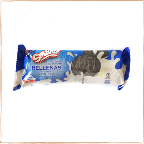 GALLETITAS RELLENAS SMAMS - SABOR CHOCOLATE