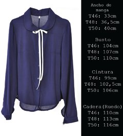 Camisa Colette Azul - nadja