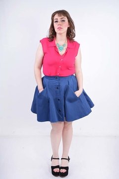 Pollera plato en internet