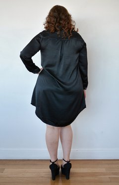 Vestido camisero Juana con lazo en internet
