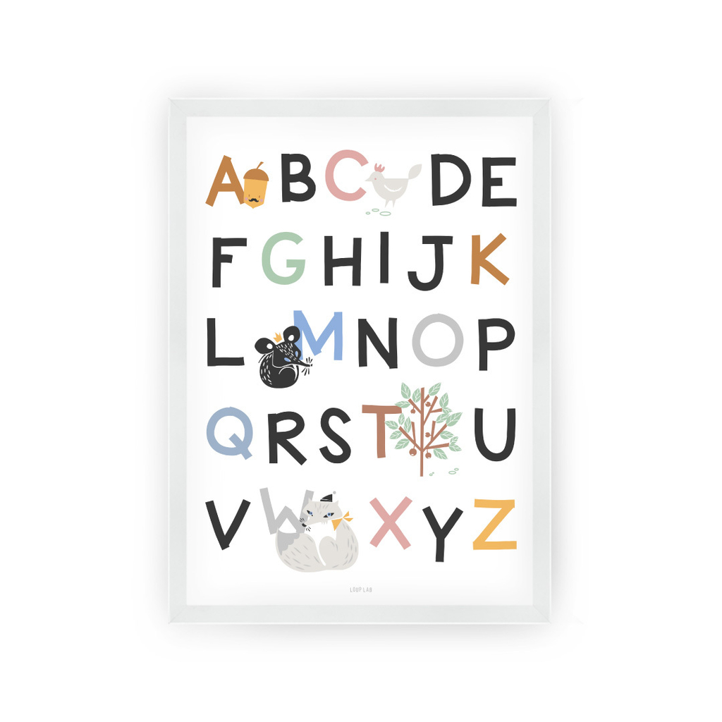 Cuadro KIDS Abecedario - Comprar en Puerta de Goya