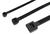 PRECINTO NEGRO DE 350X4.8MM X100