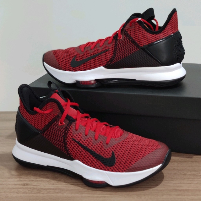 lebron witness 4 vermelho