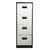 ARCHIVO METÁLICO PLEGABLE 4 CAJONES - GRAFITO/BLANCO (106282) en internet