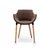 SILLA FRIDA WOOD TAPIZADA en internet