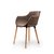 SILLA FRIDA WOOD TAPIZADA