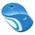 Mouse mini wireless Logitech M187 azul (910-005360) - comprar online