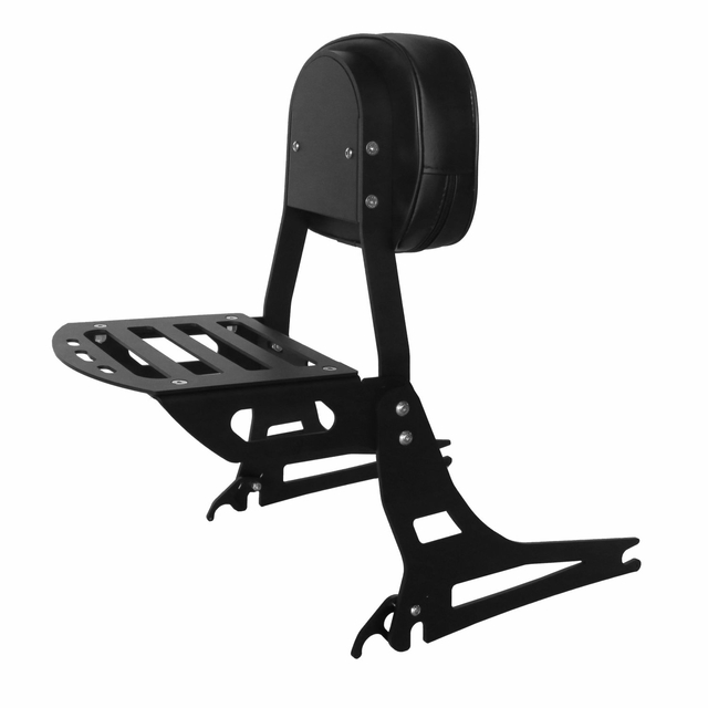 Sissy bar Dyna Fat Bob, Encosto do garupa, sissy bar destacável, enco