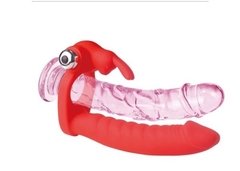 Doble pentración con vibrador - comprar online
