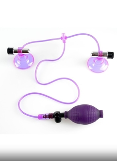 SUCCIONADOR DE PEZONES DOBLE CON VIBRADOR - comprar online