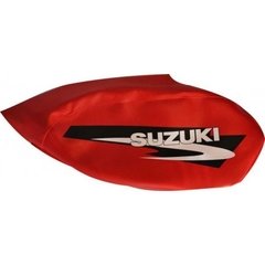 FUNDA DE TANQUE AX 100 ROJO ESTAMPADA FMX COVER TSG 101R
