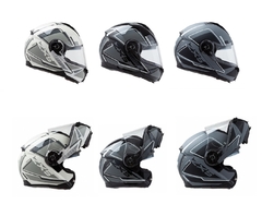 CASCO ZX5 TROOPER Rebatible+Doble visor - comprar online