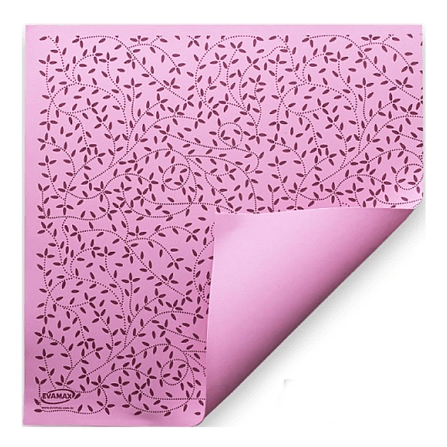 Folha De Eva Estampado Arabesco Rosa 40 X 47 Cm Evamax Preço Por Unidade 0857