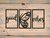 Triptico Good vibes 122 x 67 cm