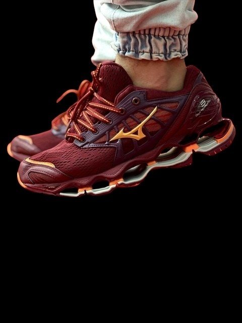 mizuno prophecy 9 vermelho e laranja