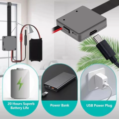 Mini Cámara Espía Inalámbrica Wifi 1080p Con Audio Clodgdgo - comprar online
