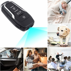 Cámara espía oculta Llave del auto + Memoria Micro SD 64GB - Alta duración de batería 1080P graba audio y video - MarketDigital