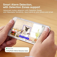 Mini Cámara oculta HDWiFi para seguridad en el hogar, cámaras de vigilancia secretas inalámbricas para interiores, detección de movimiento, visión remota de aplicaciones, batería, ranura para tarjeta SD - tienda online