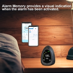 Medidor de CO2 Wi-Fi, Temperatura y Humedad GZAIR - tienda online