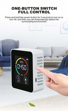 Medidor Dióxido Carbono Co2 Sensor humedad combinado 3 en 1 en internet