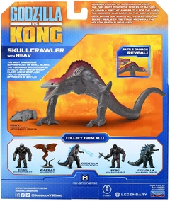 Skullcrawler con HEAV - Godzilla vs Kong - PlayMates Monsterverse - comprar online