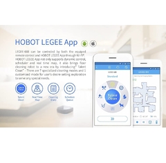 HOBOT LEGEE-688 Robot 2 en 1 Aspiradora + Mopa Trapeador