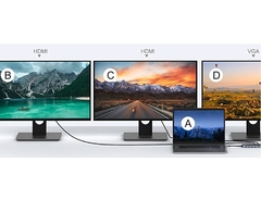 Estación de acoplamiento 14 en 1 USB C adaptador multipuerto - tienda online