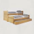 CAMA TRIPLE MEDITERRANEO MIEL