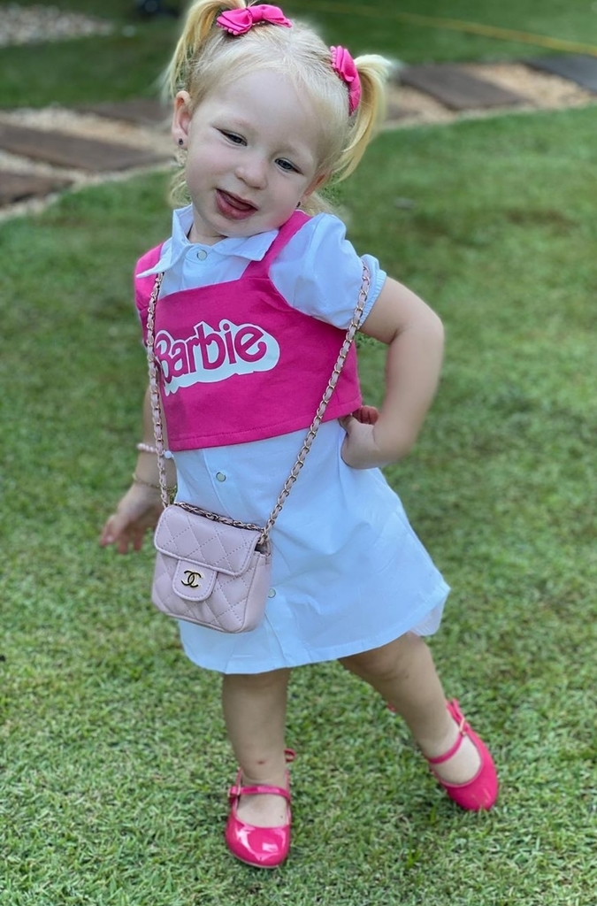 Roupa infantil menina da Barbie moda Blogueirinha - Blogueirinha