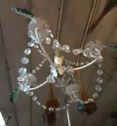 Araña de Hierro con Caireles - tienda online