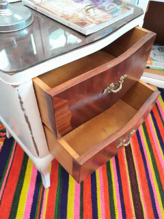 Par de Mesas de Luz Estilo Frances - tienda online