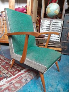 Juego Sillones Estilo Nodico Escandinaco Retro Americano Mid Century - comprar online
