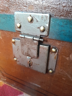 Antiguos Baules de Viaje Coleccion de 3 en diferentes medidas - Un Viejo Almacén Antigüedades