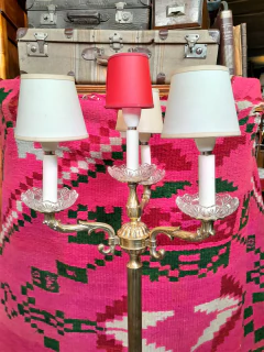 Lámpara de Pie Estilo Francès 4 Luces. - comprar online