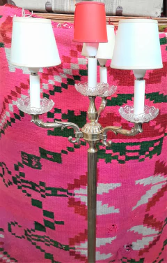 Lámpara de Pie Estilo Francès 4 Luces. - Un Viejo Almacén Antigüedades