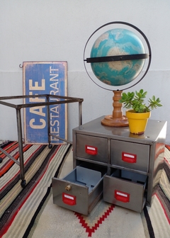 Antiguo Mueble Estilo Industrial 4 Cajones - comprar online
