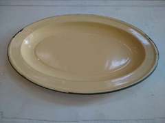 Bandeja de chapa enlozada