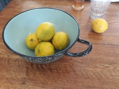 Bowl de chapa enlozada