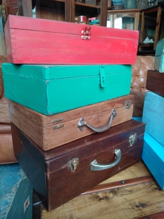 Caja en Madera Antigua en internet