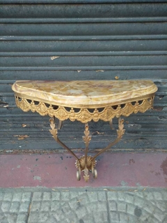 Dressoire en Bronce y Mármol con Espejo - Un Viejo Almacén Antigüedades