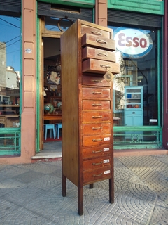 Fichero Mueble Antiguo con Cajones Original - tienda online