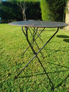 Mesa de Chapa Original de Cervecería Plegable - comprar online