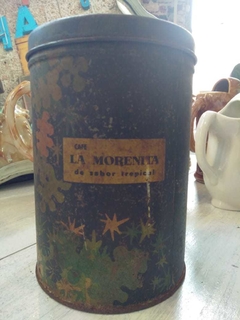 Antigua Lata de Café la Morenita - comprar online