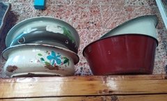 Jofaina palangana de chapa enlozada gran tamaño - comprar online
