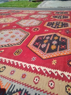 Imagen de Original y Antiguo Kilim Gran Tamaño
