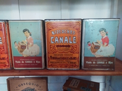Lata de Canale en Chapa Litografiada. Gran tamaño! en internet