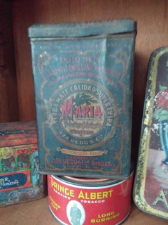 Lata litografiada de Yerba Mate María. Año 1941 - Un Viejo Almacén Antigüedades